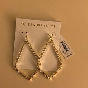 Kendra Scott Sophia drop earrings (silver)